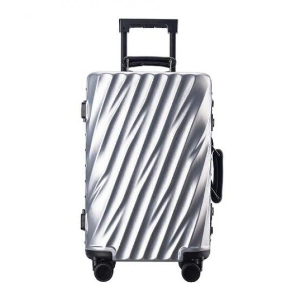 20 - 29 inch aluminum frame retro suitcase